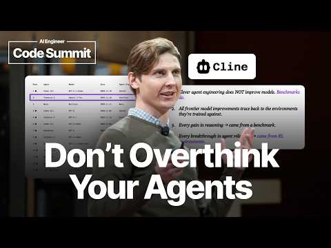 Hard Won Lessons from Building Effective AI Coding Agents – Nik Pash, Cline