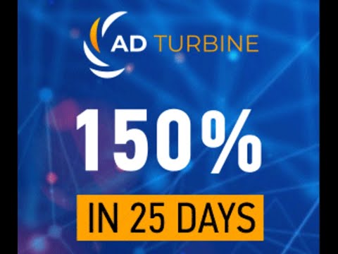 ADTURBINE КАК ПОЛУЧАТЬ ОТ 0 06$ USD ЕЖЕДНЕВНО НА ПРОСМОТРЕ РЕКЛАМЫ