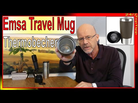 Emsa Travel Mug Thermobecher ✔ 1 Jahr Praxis [ Ressourcen u. Umwelt schonen ] Kaffeebecher to go Top