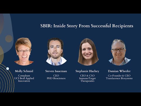 SBIR: Inside Story from Successful Recipients