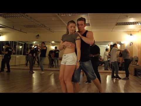 Bruno Galhardo & Layssa Liebscher social dancing (Zouk Dance Academy)