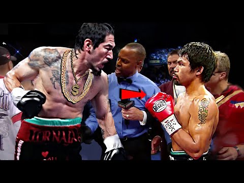 Este FALSO GANGSTER le faltó el respeto a Manny Pacquiao... KARMA DESCARADO