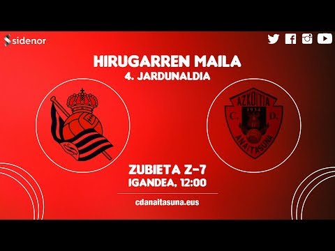 HIRUGARREN MAILA | Real Sociedad C 0-0 C.D. Anaitasuna
