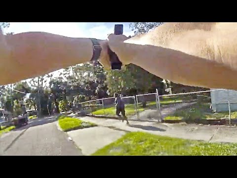 Jacksonville Officer Shoots Knife-Wielding Arson Suspect