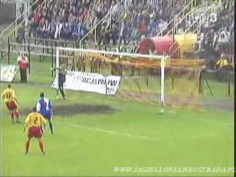 Jagiellonia - Tłoki Gorzyce 1:1 XXX kolejka II ligi 2003/2004