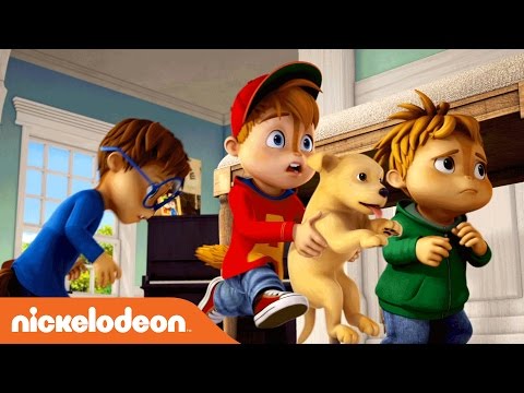 ALVINNN!!! and the Chipmunks | 'Puppy Love' Official Karaoke Video | Nick