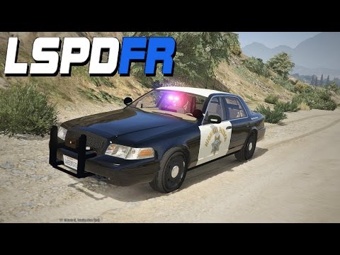 GTA V LSPDFR #103 Running over an officer!
