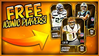 HOW TO GET FREE ICONIC PLAYERS! - Madden Mobile 24