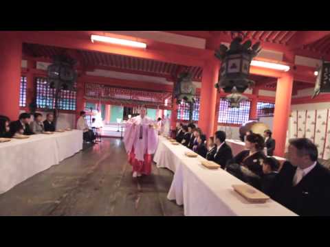 英語英文学科 宮島　厳島神社での結婚式