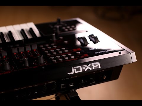 Roland JD-XA Analog/Digital Crossover Synthesizer Demo