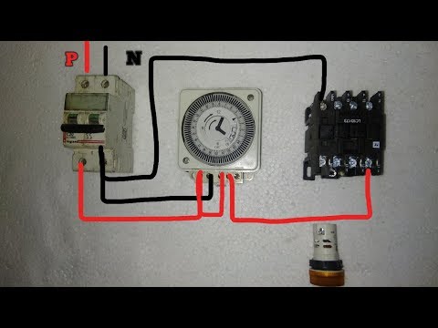 STREET LIGHT TIMER SETTING & CONNECTION WITH PRACTICAL Video