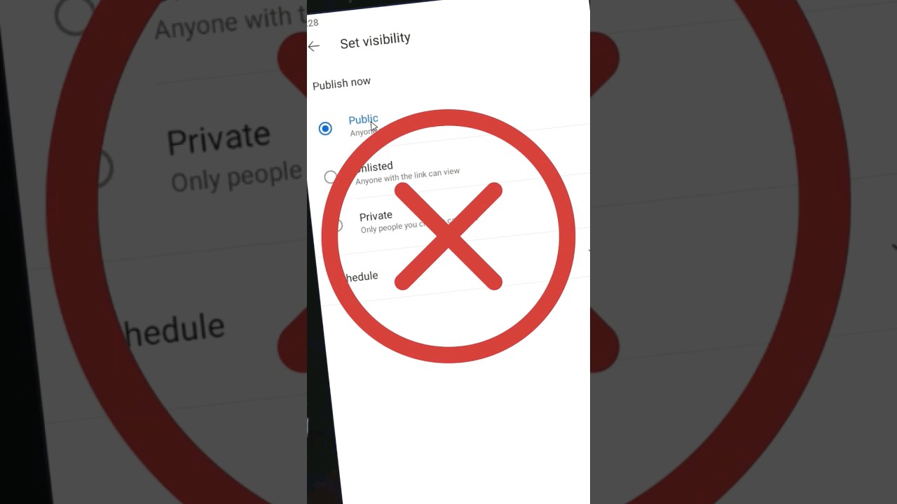 video upload karne ke bad public kab karna chahiye #yotubeshorts #short #uploadshort