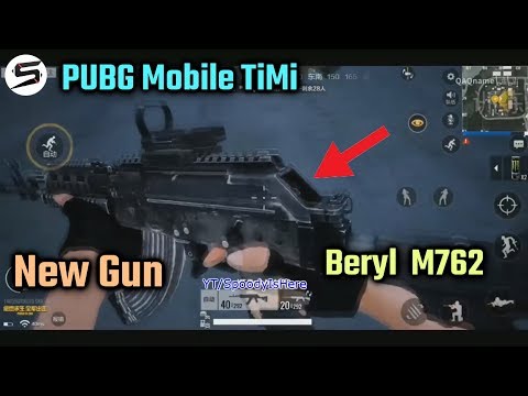 PUBG Mobile TiMi - New Gun Beryl M762 - First Look