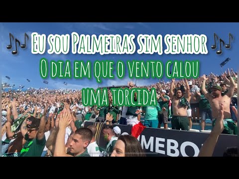 Eu sou Palmeiras sim senhor - Mancha Verde - Palmeiras x Flamengo - Montevidéu Tricampeão da Liberta