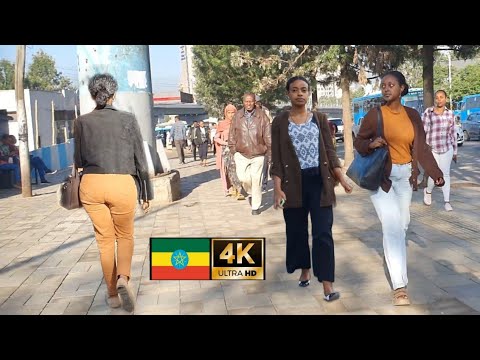 What is happening on the streets of Addis Ababa , 🇪🇹 Ethiopia walking Tour 2024