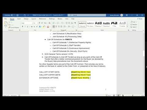 Preview of the GCA Short Order Form walkthrough video
