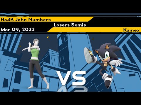 [Smash Ultimate] Kamex vs Ho3K  John Numbers - Xeno232 (L.Semis)