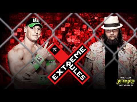 EXTREME RULES 2014 OFFICIAL MATCH CARD