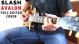 Slash - Avalon - Full Guitar Cover By Mash And Flutter