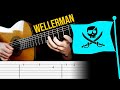 WELLERMAN Guitar Tabs Tutorial Cover Sea Shanty Nathan Evans