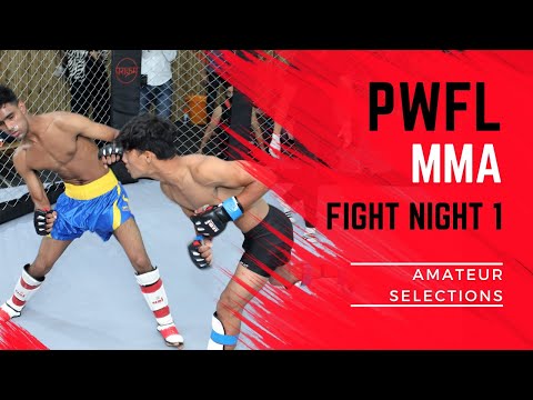 Mixed Martial Arts | MMA | ADITYA vs RAHUL | Fight Night | League Selections - AMATEUR | PWFL
