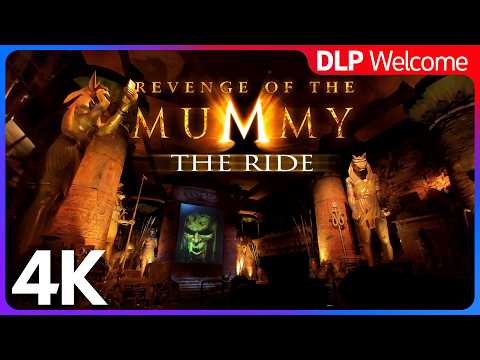 On-ride point of view of Revenge of the Mummy the Ride