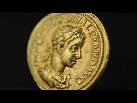 Severus Alexander, Aureus, 222-228, Rome, Rare, Gold, AU(55-58), RIC:149