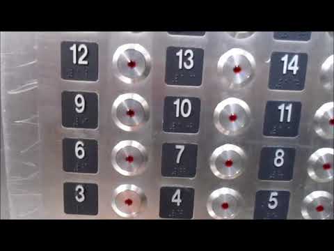 Modernized 1969 Otis Touch Sensitive Service Elevators