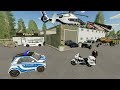 Police chase thief and find secret barn | Farming Simulator 22