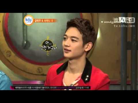 130313 SHINee Minho Dream girl is Kim Tae hee + Video Message