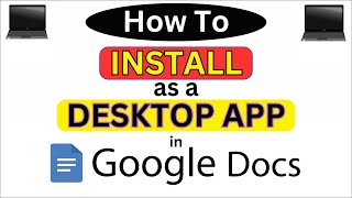 How To Install Google Docs As A Desktop App | Easy Step-by-Step Tutorial