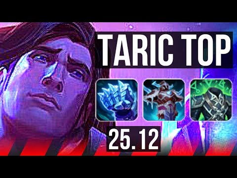 TARIC vs JAX (TOP) | Rank 9 Taric | KR Challenger | 25.12