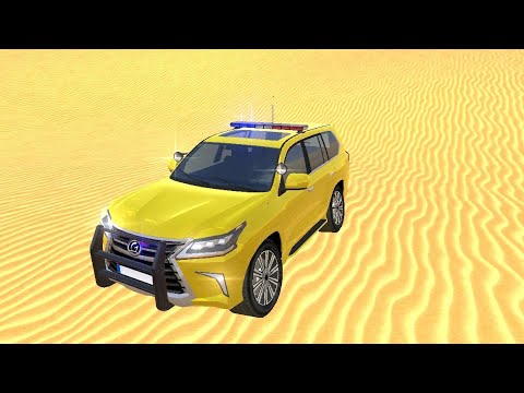 OFF ROAD LX 570 REVIEW | LEXUS DRIVER, GASOLINE & WHEEL, YELLOW POLICE LEXUS 570, ABS. (EP#81-LX570)