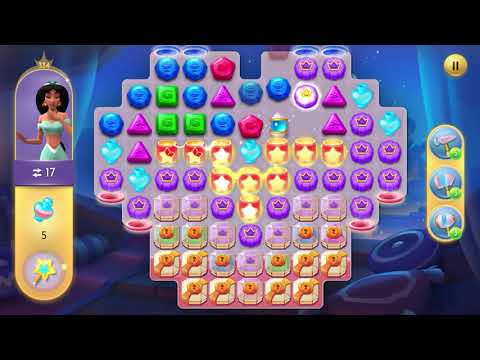 Disney Princess Majestic Quest Level 334 NO BOOSTERS - A S GAMING ✔️