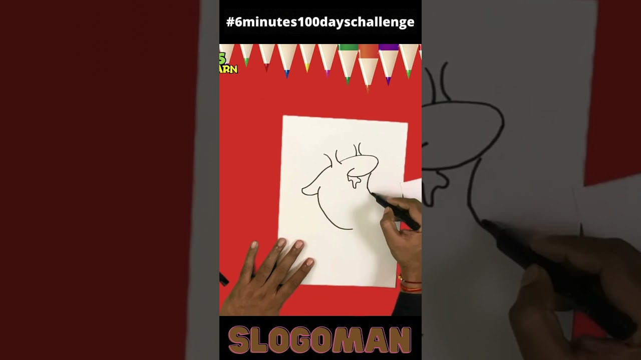 How to draw Slogoman #shorts