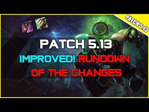 ✔ SATED DEVOURER THOUGHTS - Patch 5.13 IMPROVED! Rundown of the Changes | LoL