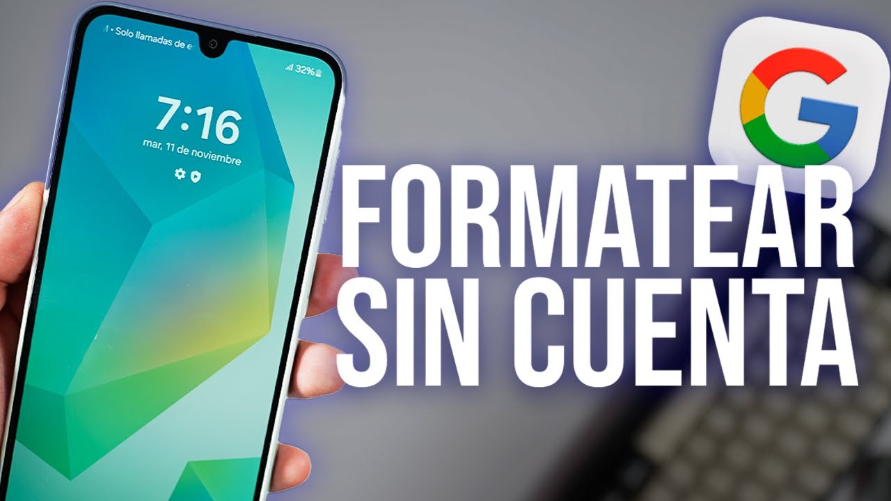 Cómo formatear un Samsung A16 SIN PIN y SIN cuenta Google (método real 2025)