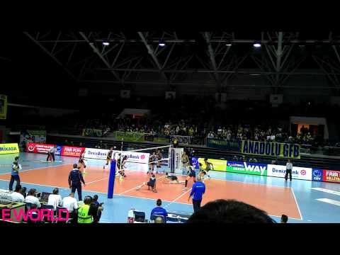 Fenerbahçe Grundig - Vakıfbank / Starting of 4th set / 12.03.2015