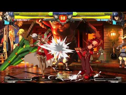 VSB:UD18 - GGXrdRev2 - nagai (Ramlethal) vs badguy (Sol) - Winners Finals