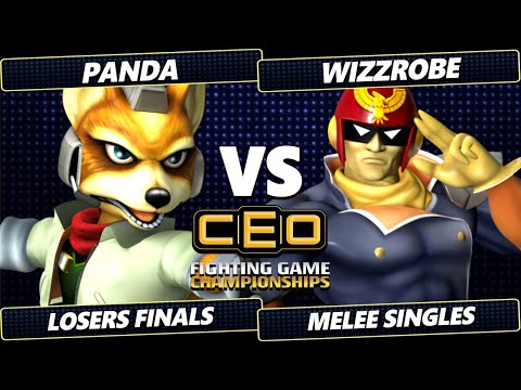 CEO 2024 LOSERS FINALS - Panda (Fox) Vs. Wizzrobe (Captain Falcon) Smash Melee - SSBM