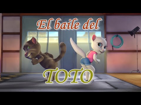El baile del Toto conTalking Tom