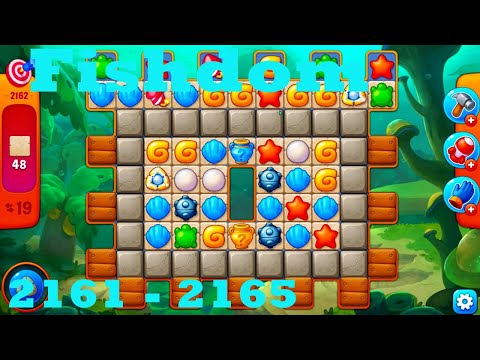 Fishdom Level 2161 - 2165 HD Walkthrough | 3 - match game | gameplay | android | ios | pc | app