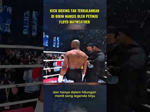 kickboxing tak terkalahkan dibikin nangis oleh petinju Mayweather 😀#boxing #tinju #mma #ufc #shorts