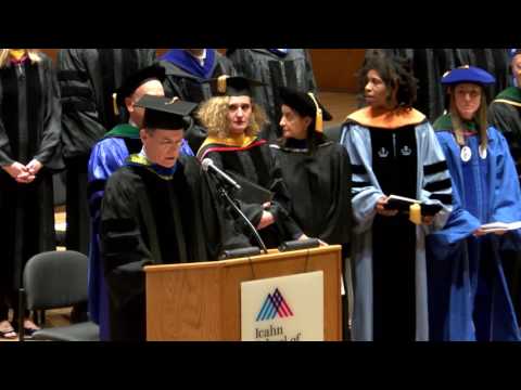 Grand Marshal Opens Master's Programs Inaugural Commencement, 2016