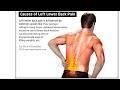 Exercises For Lower Back Pain Part 2