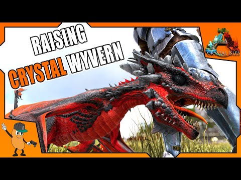 RAISING OUR FIRST CRYSTAL WYVERN! | ARK Crystal Isles DLC | EP5