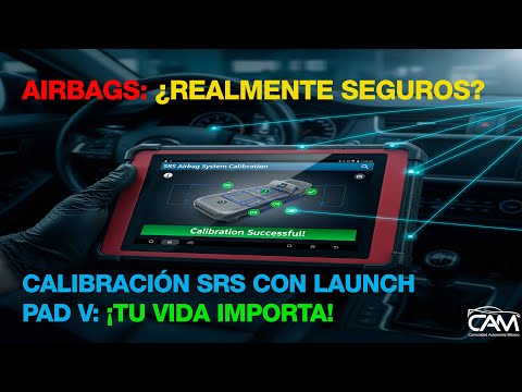 CALIBRACION DE SENSOR SRS CON ESCANER LAUNCH