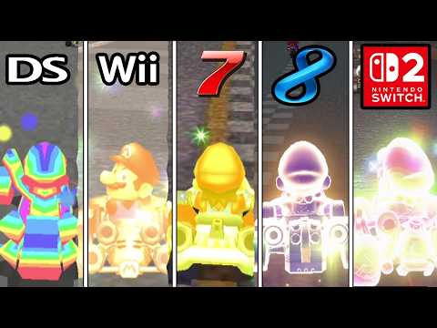 Evolution Of Super Stars In Mario Kart (1992-2026)