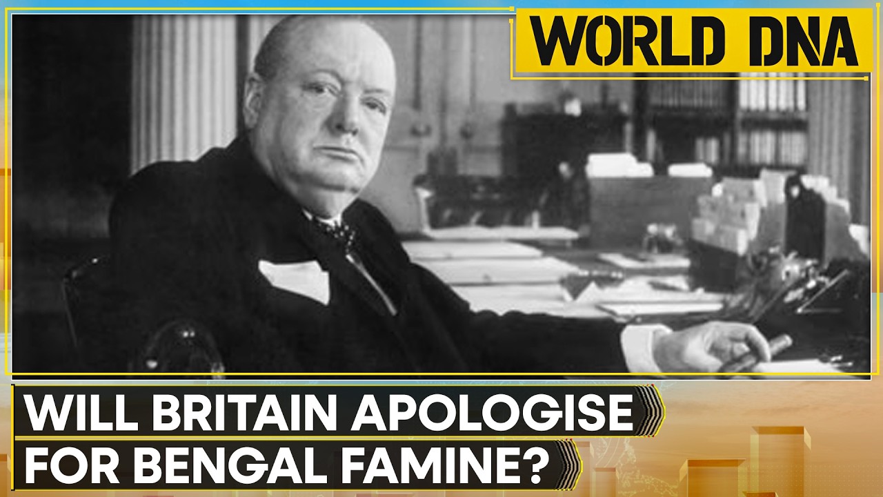 UK Removes Artwork Exposing Churchill's Role In 1943 Bengal Famine Which Killed Millions | WION