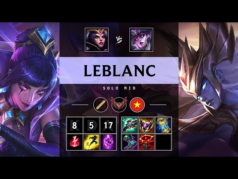 LeBlanc Mid vs Syndra: Rampage - VN Grandmaster Patch 14.24